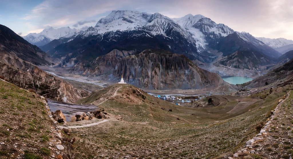 Annapurna Region trekking trail, among the best places to visit in Nepal for beginners