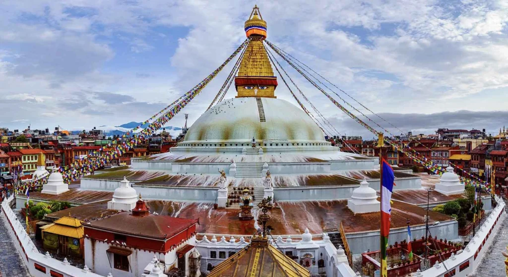 Boudhanath Stupa, a must-see site in the best places to visit in Nepal