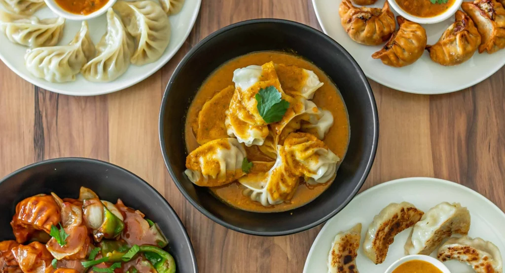 Momo Nepal traditional food Kathmandu travel experience
