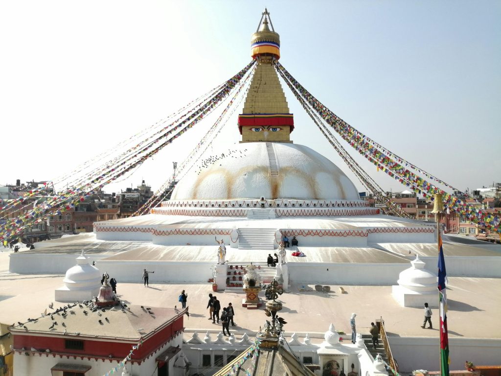 Boudhanath Stupa Kathmandu Nepal – top Buddhist site and things to do in Kathmandu
